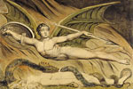 Ангел и гибель мира Уильям Блейк, 1821