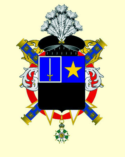 Герб маршала Франции графа Сен-Сира