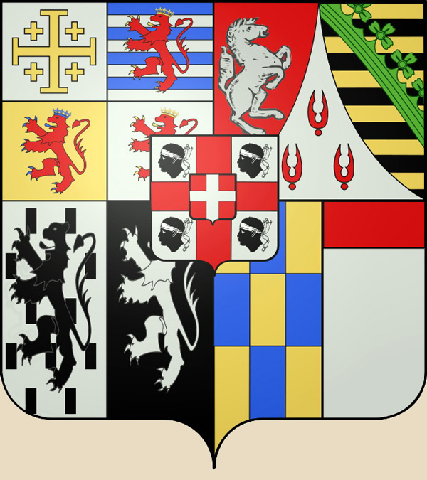 Герб королевства Сардиния 1720 года