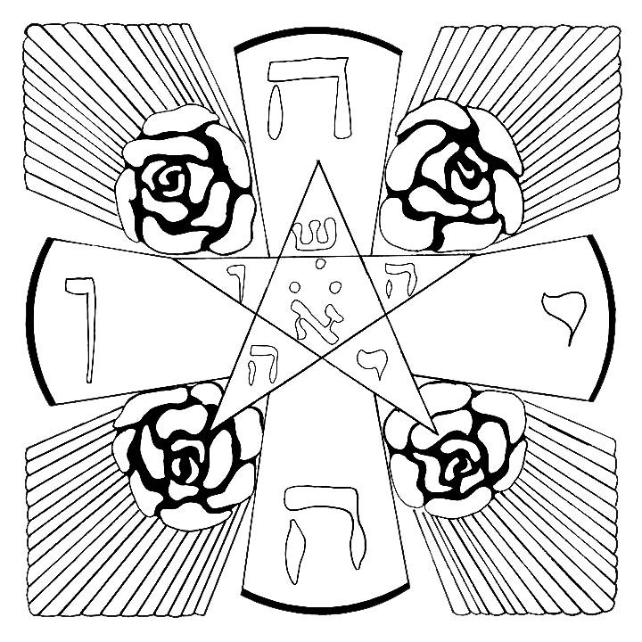 Мандала Святой символ каббалы